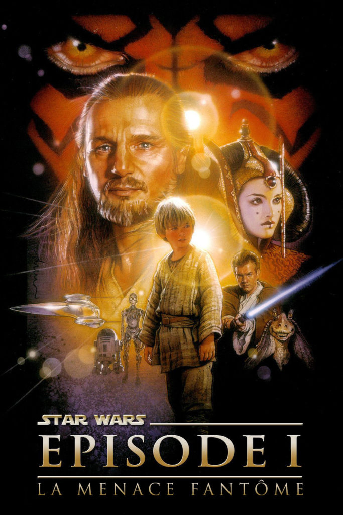 Affiche du film « Star Wars, épisode I – La Menace fantôme »