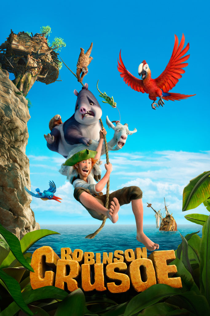 Affiche du film « Robinson Crusoe: The Wild Life »